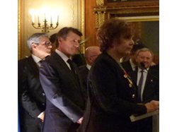 Martine Ouaknine « une grande dame de Nice » décorée des insignes d'Officier dans l'Ordre National de la Légion d'Honneur