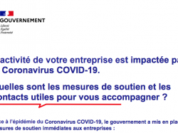 Mesures d'accompagnement des entreprises touchées par le #COVID ?19