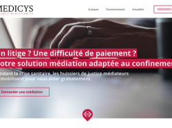  Lancement d'urgence-mediation.fr plateforme de re ?glement amiable gratuite des huissiers de justice