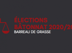 Barreau de Grasse : Dates des élections Bâtonnat Mandat 2020/2021