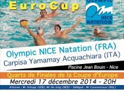 Euro Cup Water Polo 1/4 finale ONN / Acquachiara 