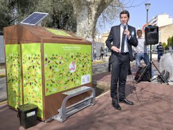 Cannes teste des bornes de compostage de déchets alimentaires connectées