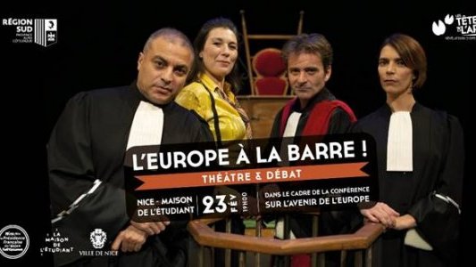  "L'Europe à la barre" : le procès de l'Europe à Nice ce mercredi !