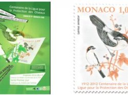 Emission d'un timbre commémoratif par l'OETP de Monaco