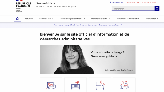 Le site Service-public.fr évolue pour offrir une navigation simple et inclusive