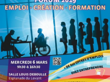 Saint-Laurent-du-Var : "5ème FORUM EMPLOI – CREATION – FORMATION" le 6 mars