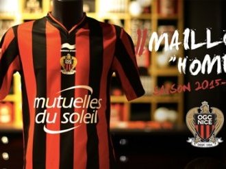 Saison 2015-2016 : L'OGC Nice lance son nouveau maillot