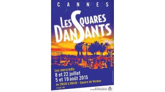 Les Squares dansants à Cannes : une invitation à danser en plein air !