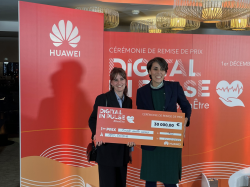 Zoom sur Aïda Meghraoui, fondatrice et CEO de AMKbiotech, 1er Prix du Digital InPulse Huawei Nice 2022