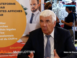 Salon des maires des A-M 2021 - Interview de Michel LOTTIER maire de Blausasc