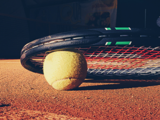 LA COLLE SUR LOUP : Travaux d'aménagement au tennis
