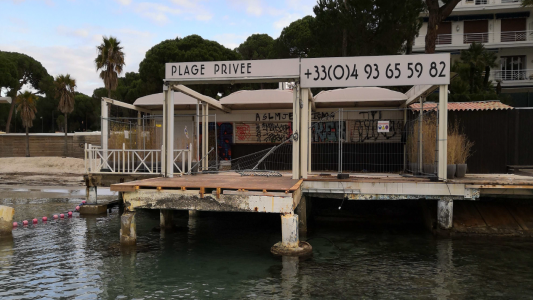 Antibes-Juan-les-Pins : Remise en état de la plage du Provençal