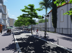 Nice : Aménagement de la Rue d'Italie et création d'un square