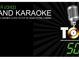 30 ans du Top 50 : venez chanter au ciné !