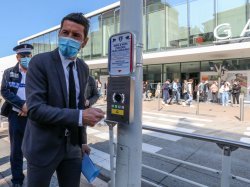 La Mairie de Cannes installe quatre boutons d'appels d'urgence sur l'espace public 
