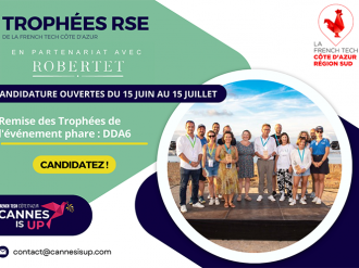 Trophées RSE de la French Tech Côte d'Azur : Appel à candidatures 