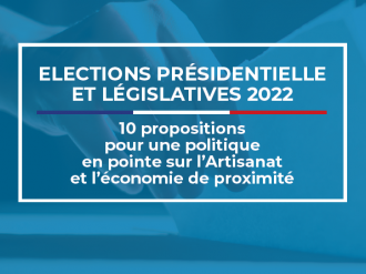 Le réseau des CMA porte les propositions des artisans aux candidats à la présidentielle