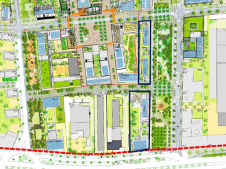 Bouygues immobilier lauréat de la consultation sur les ilots 2.3, 2.4 a et 2.4b dans Nice Méridia