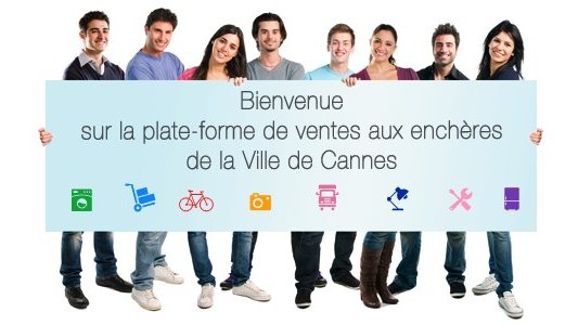 Nouvelle vente aux enchères en ligne du matériel réformé de la Ville de Cannes