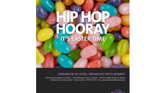 Breakfast with Bunny : venez fêter Pâques avec vos enfants au Hard Rock Café de Nice