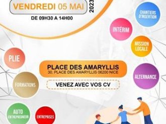 Nice : Forum de l'emploi aux Moulins ce Vendredi 5 mai