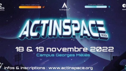 #ActInSpace : venez faire l'expérience de 24 heures d'immersion dans l'innovation spatiale