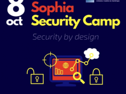 Sophia Security Camp le 8 octobre 2019 : Security by Design