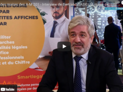 Salon des maires des A-M : interview de Bertrand Gasiglia maire de Tourrette-Levens