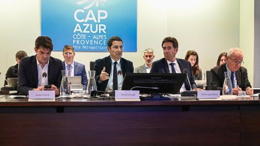 David Lisnard veut « continuer à dynamiser » le territoire de Cap Azur