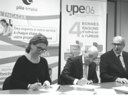 Pôle Emploi et l'UPE06 signent un partenariat