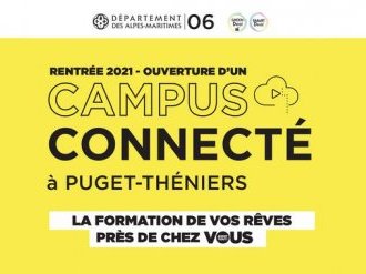 Campus Connecté des Alpes-Maritimes : pré-inscriptions ouvertes pour la rentrée 2021 