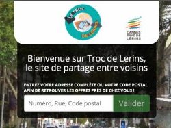Le Troc de Lérins, brocante numérique proposée par l'agglo Cannes Lérins !