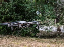 Surveillance aérienne par drone des massifs forestiers de Mandelieu