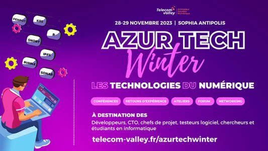Appel à orateurs pour l'Azur Tech Winter 2023 