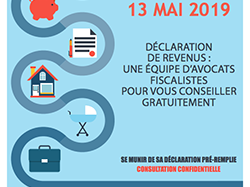 Déclarations de revenus : les Avocats du Barreau de Grasse aident les justiciables ce 13 mai