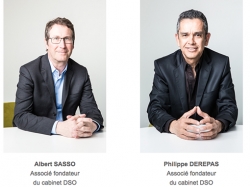 Albert SASSO et Philippe DEREPAS Associés fondateurs de DSO invités du Club Business Cagnes pour parler « rémunération du dirigeant »
