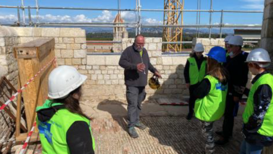 Les entreprises du BTP font découvrir leurs coulisses aux jeunes maralpins 