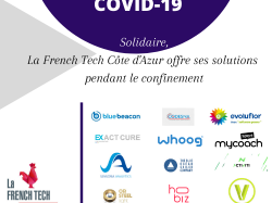 Solidaire : La French Tech Côte d'Azur offre ses solutions pendant le confinement