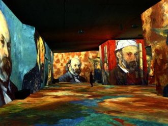 Exposition : Cézanne, une expérience immersive en pleine carrière