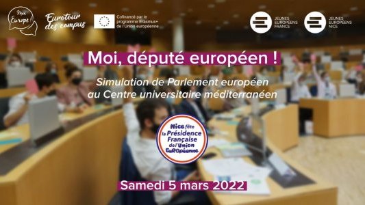 Eurotour des campus : une simulation de Parlement européen à Nice ouverte aux jeunes !