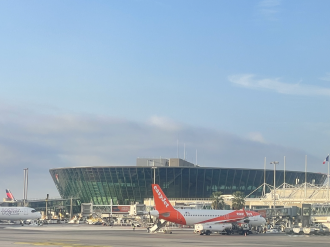 Aéroport Nice Côte d'Azur : le long-courrier et l'international en forte croissance