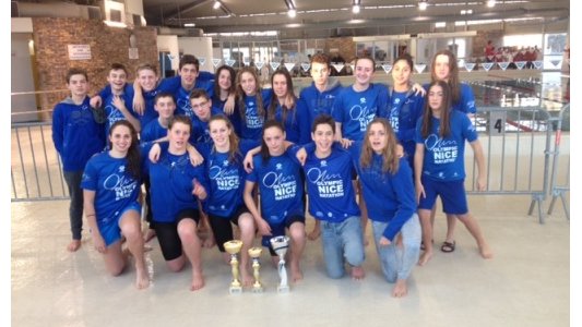  Olympic Nice Natation 1er Club Régional Minimes et Benjamins ! 