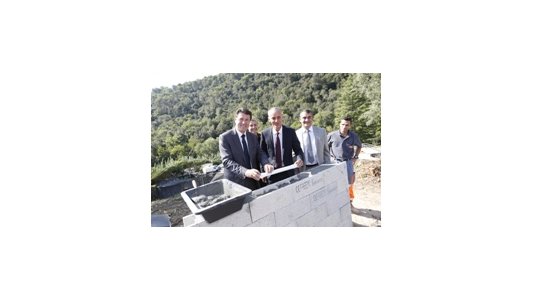 Lancement des travaux de la STEP de Vence