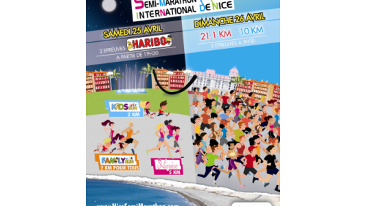 24e Semi-Marathon International de Nice : Les rendez-vous running sont lancés !