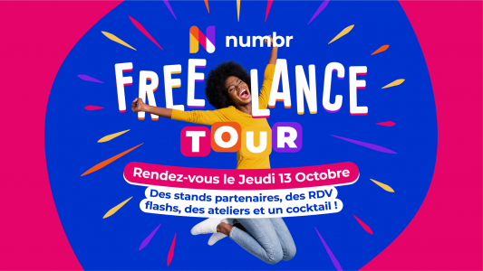 Créateurs d'entreprise, vous avez rendez-vous au "Numbr Freelance Tour" à Nice le 13 octobre !