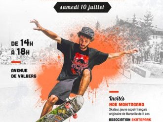 Le skatepark de Valberg fait peau neuve