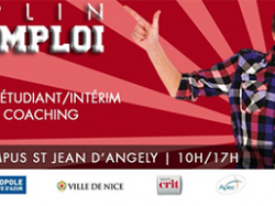 Aujourd'hui : 1ère édition du Tremplin stage/emploi de 10h à 17h Campus St Jean d'Angély - Nice