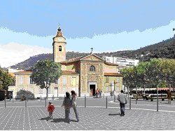 NICE : Lancement des travaux d'aménagement de la place Saint-Roch