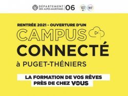 Campus Connecté des Alpes-Maritimes : pré-inscriptions ouvertes pour la rentrée 2021 