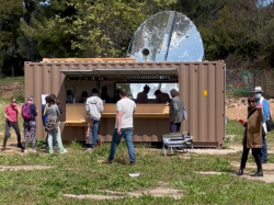 La guinguette solaire du Présage bien installée au technopôle de Château-Gombert 